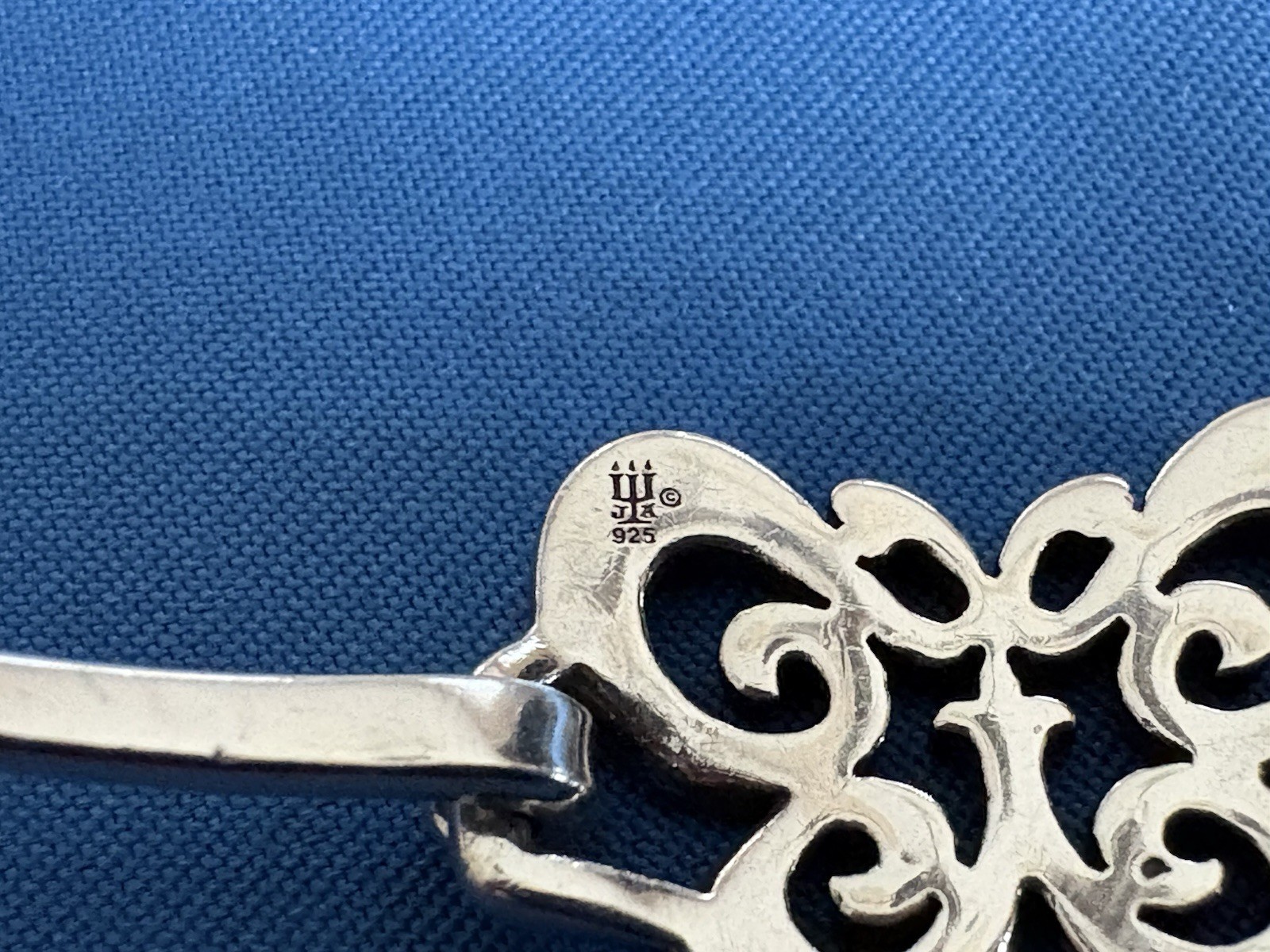 James Avery Sterling Silver Butterfly Hook On Bracelet – 2.25” in Diameter