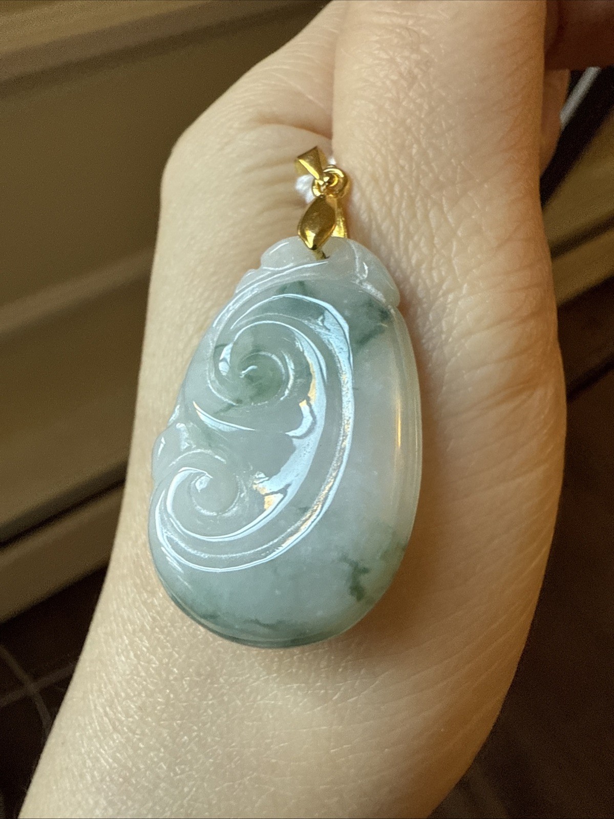 翡翠A貨 untreated Burma Myanmar Grade A Jadeite Jade 老坑水润肉质细腻飘兰花 Certified