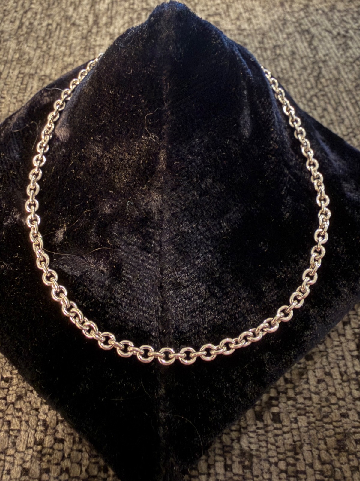 James Avery 30” Heavy Cable Chain Necklace Sterling Silver Link