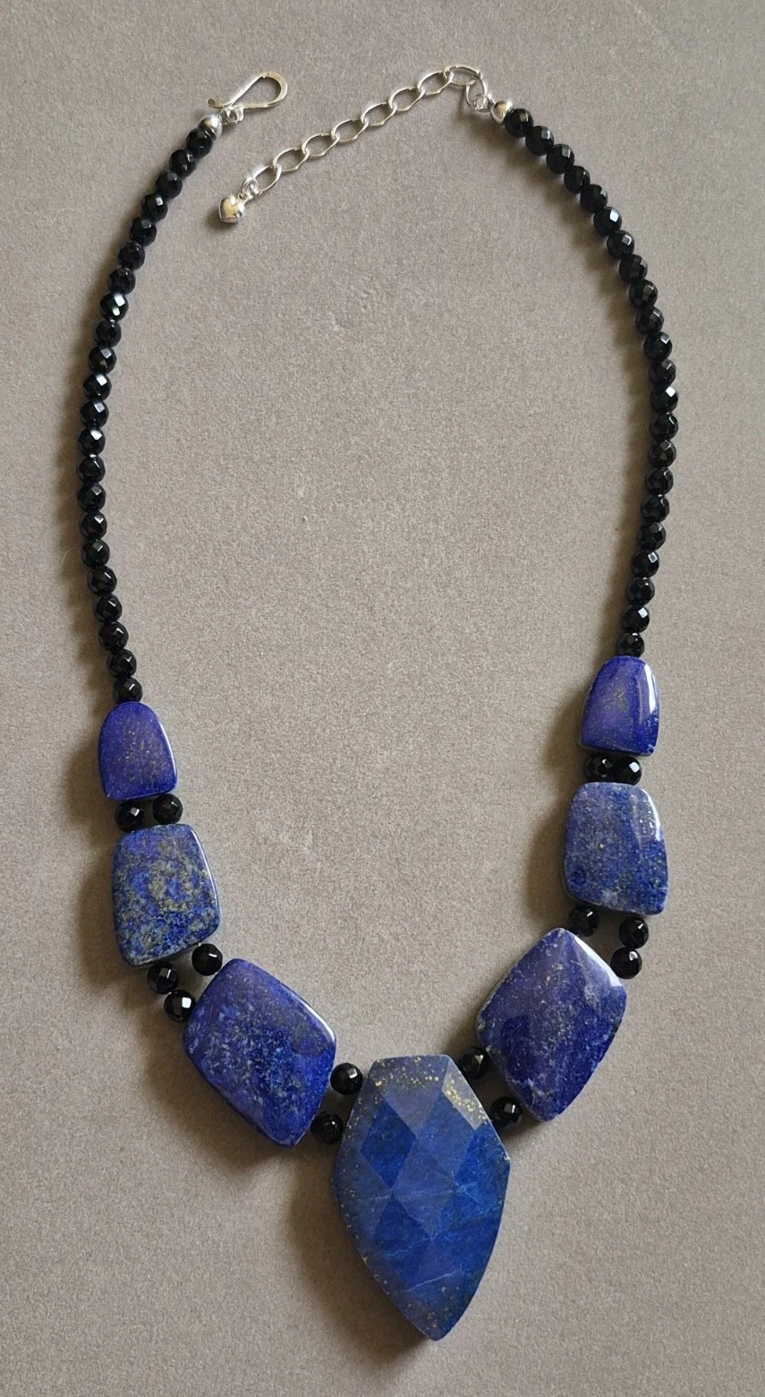Jay King DTR Lapis Lazuli Amazonite Reversible Statement necklace