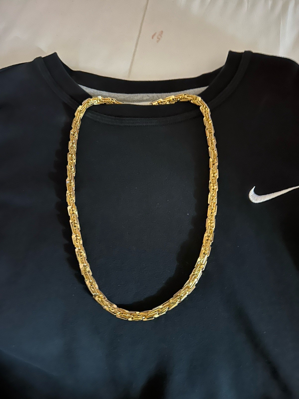 14K Gold Filled Milano chain 26”and 8mm