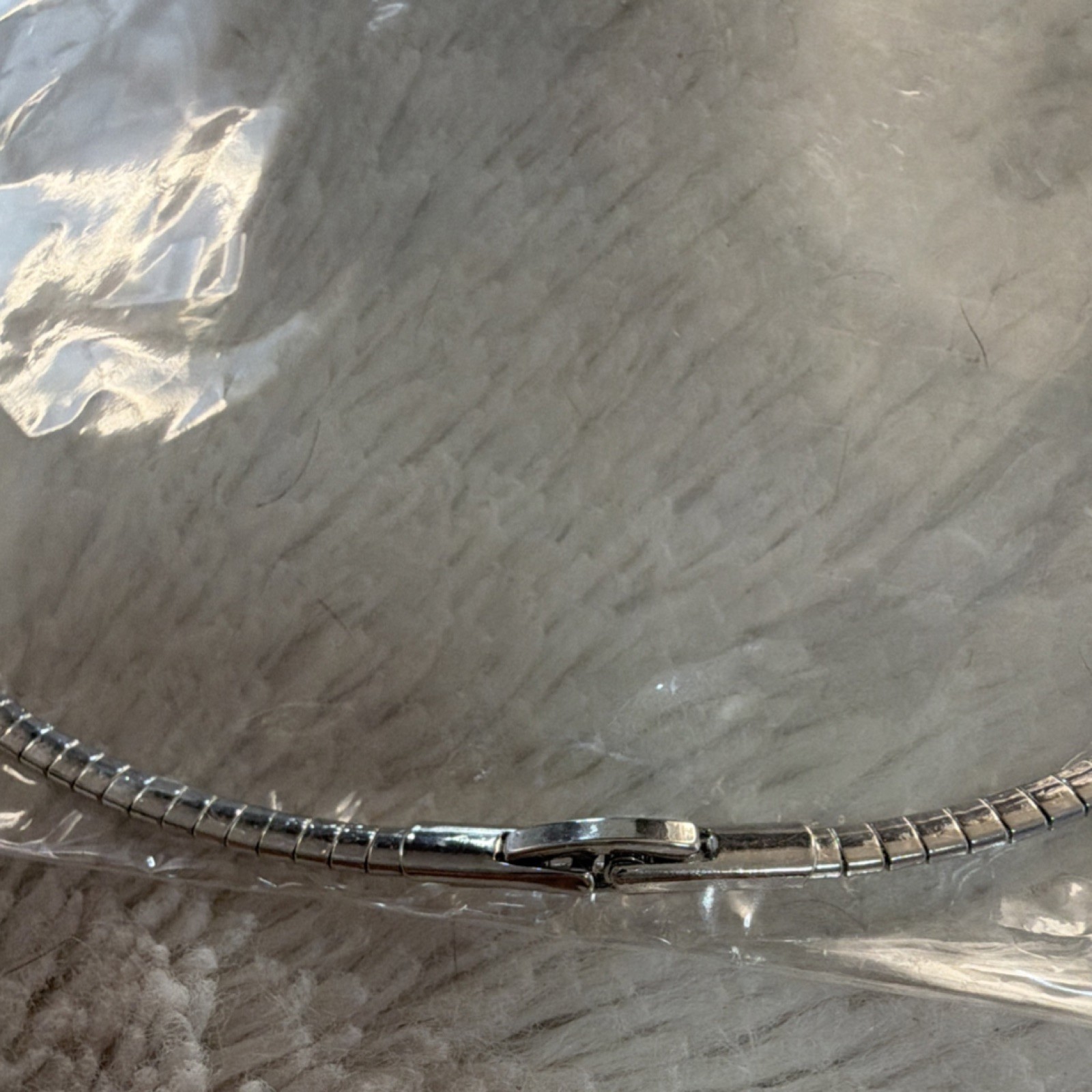 Platinum Plated Diamond Necklace 18″ 24 Natural Round Diamonds J-K I2-I3 0.25ctw