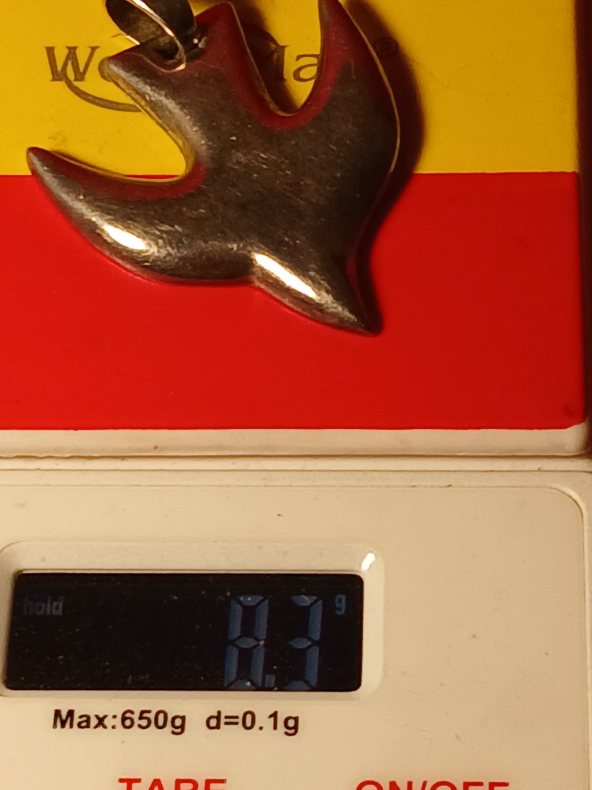 James Avery Retired Sterling Silver LARGE Descending Dove Pendant 1-1/2″ Long