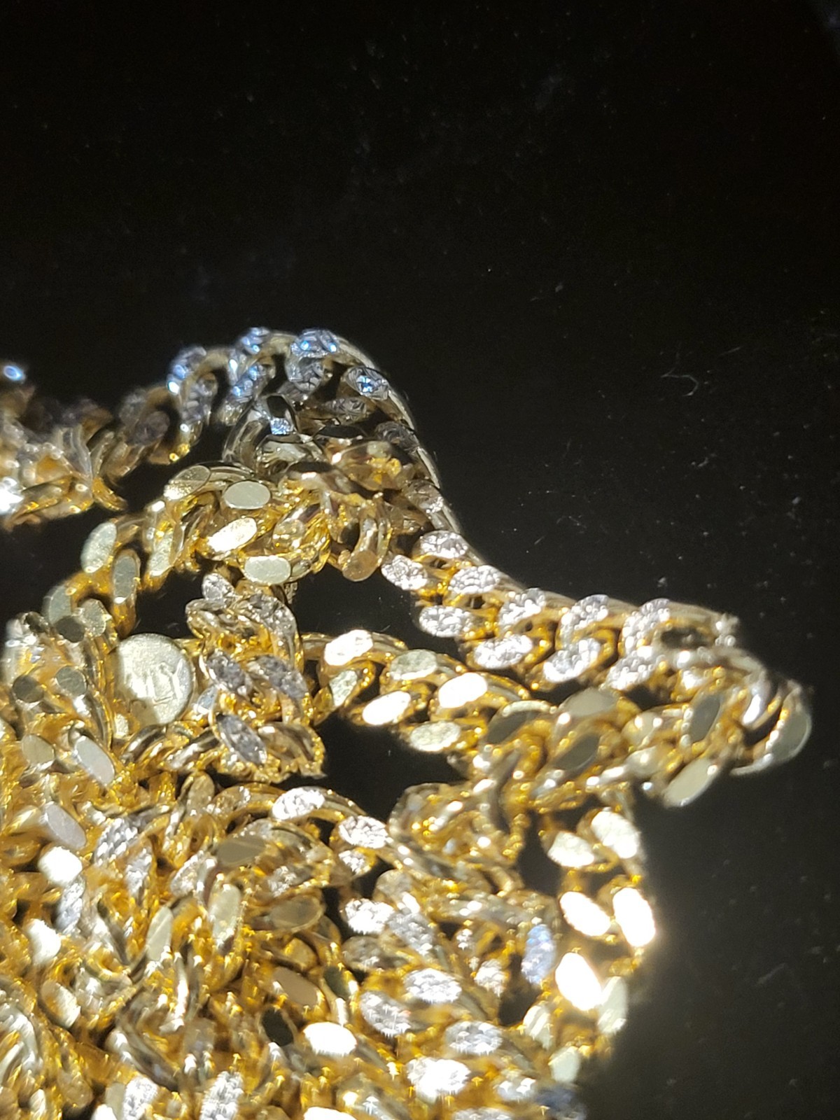 18″ Gorgeous 14k Vermiel On 925 Silver DIAMOND CUT 💎 3mm GORGEOUS 🇮🇹 ITALIAN