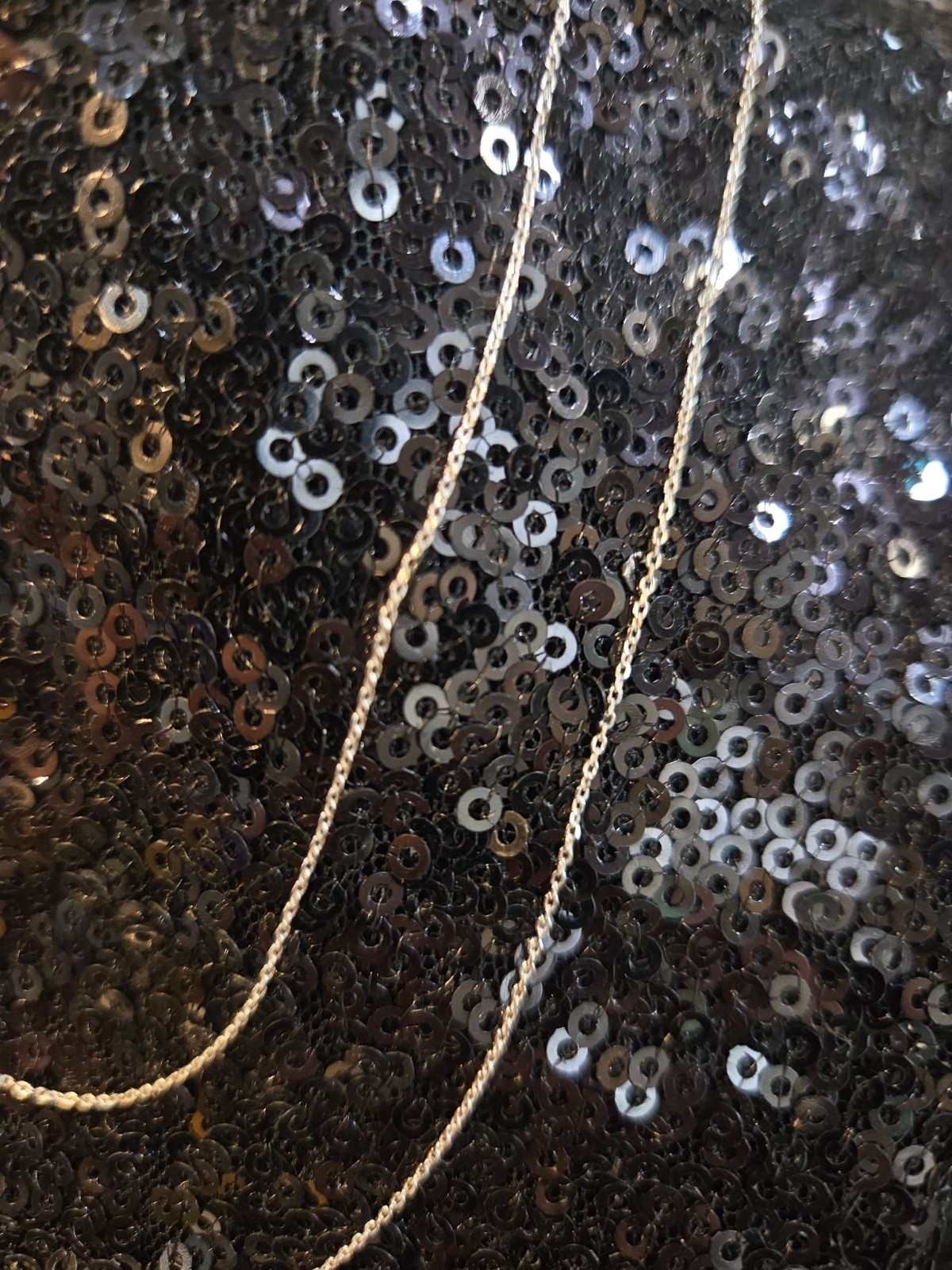 2 New Real Solid Sterling 925 Silver Necklace Chain 18″ Unisex Adult Child Gift