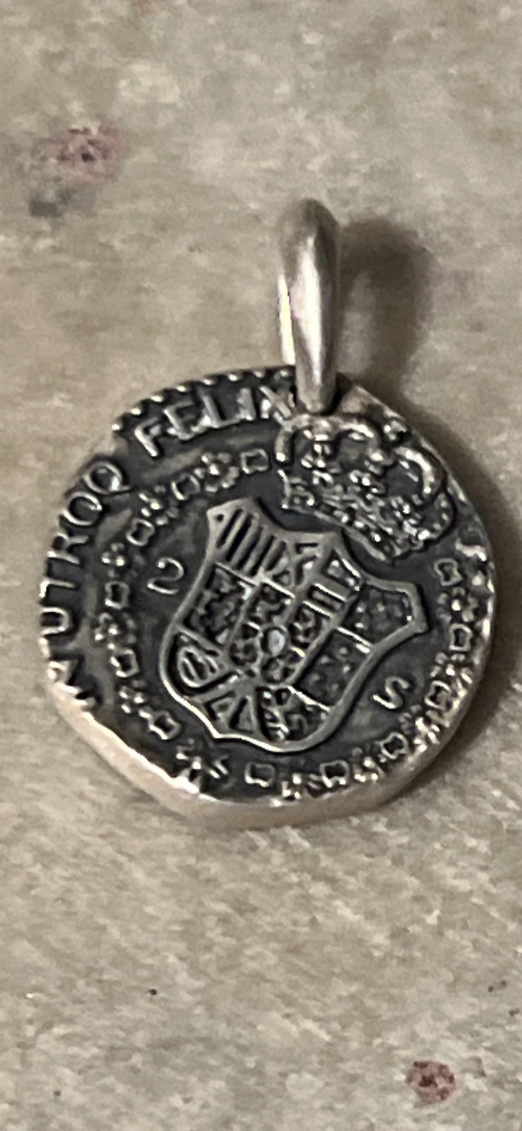 David Yurman .925 Sterling Silver Shipwreck Coin Pendant