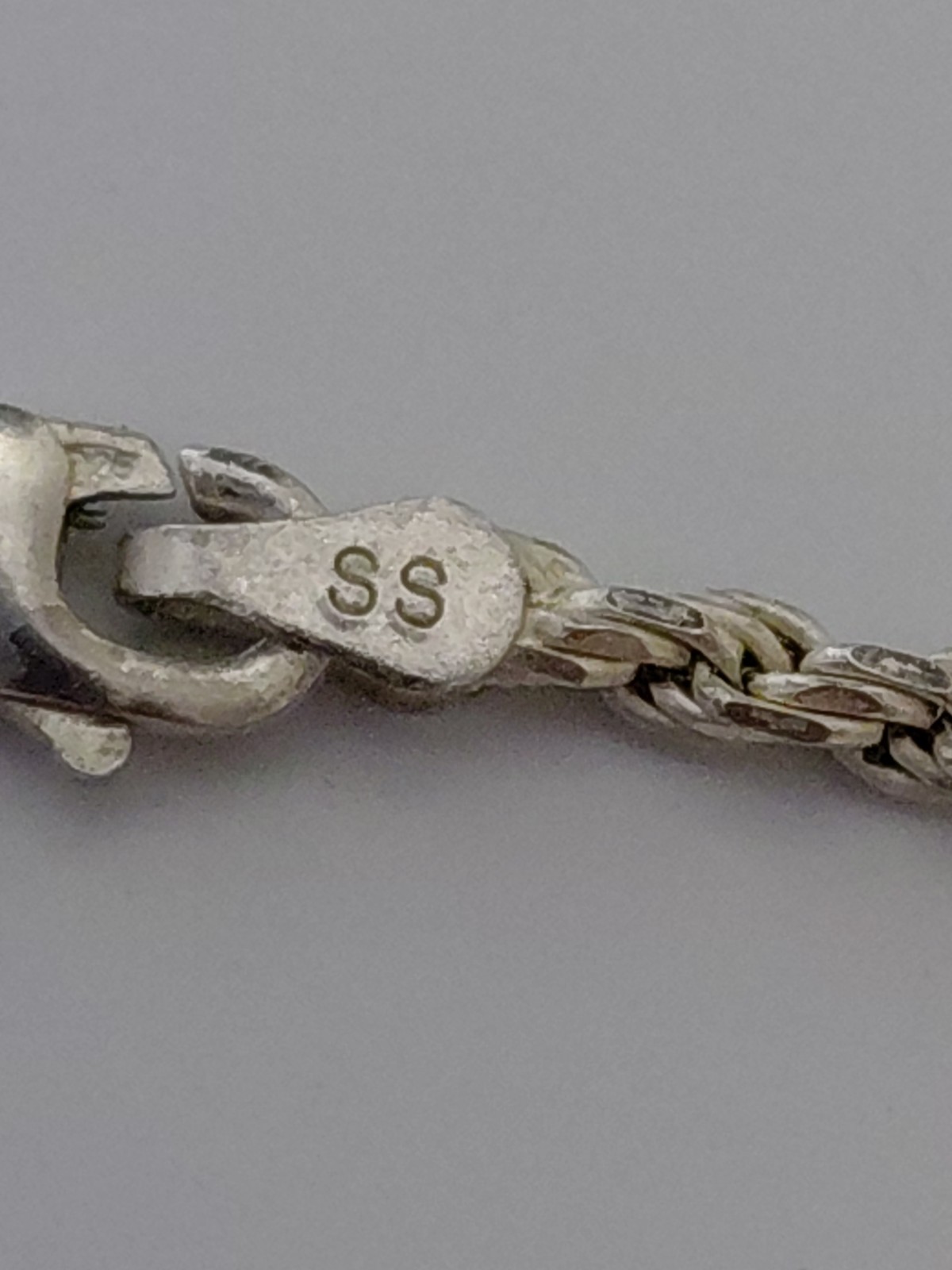 Sterling Silver Rope Chain Marked Italy 925 Long 29 Inches 13.8 Grams