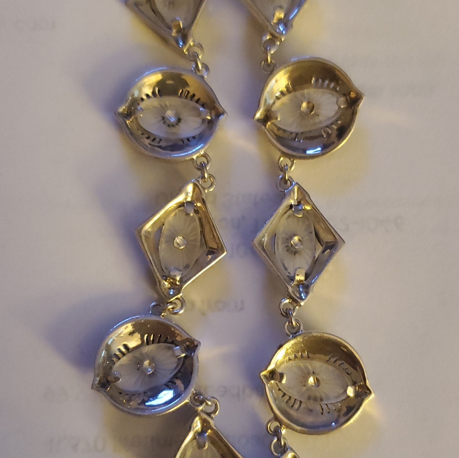 Sterling Silver 925 Link Chain Necklace Lobster Clasp Signed No Stone Silver