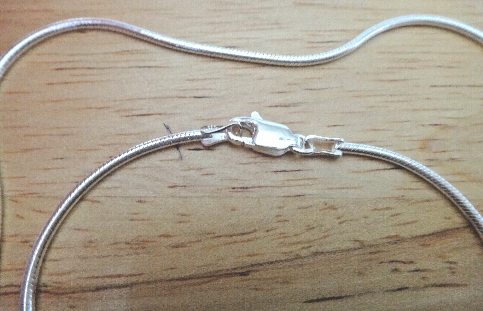 30″ Sterling Silver 1.5 mm Heavy 13 gram Round Snake Chain Men or Women