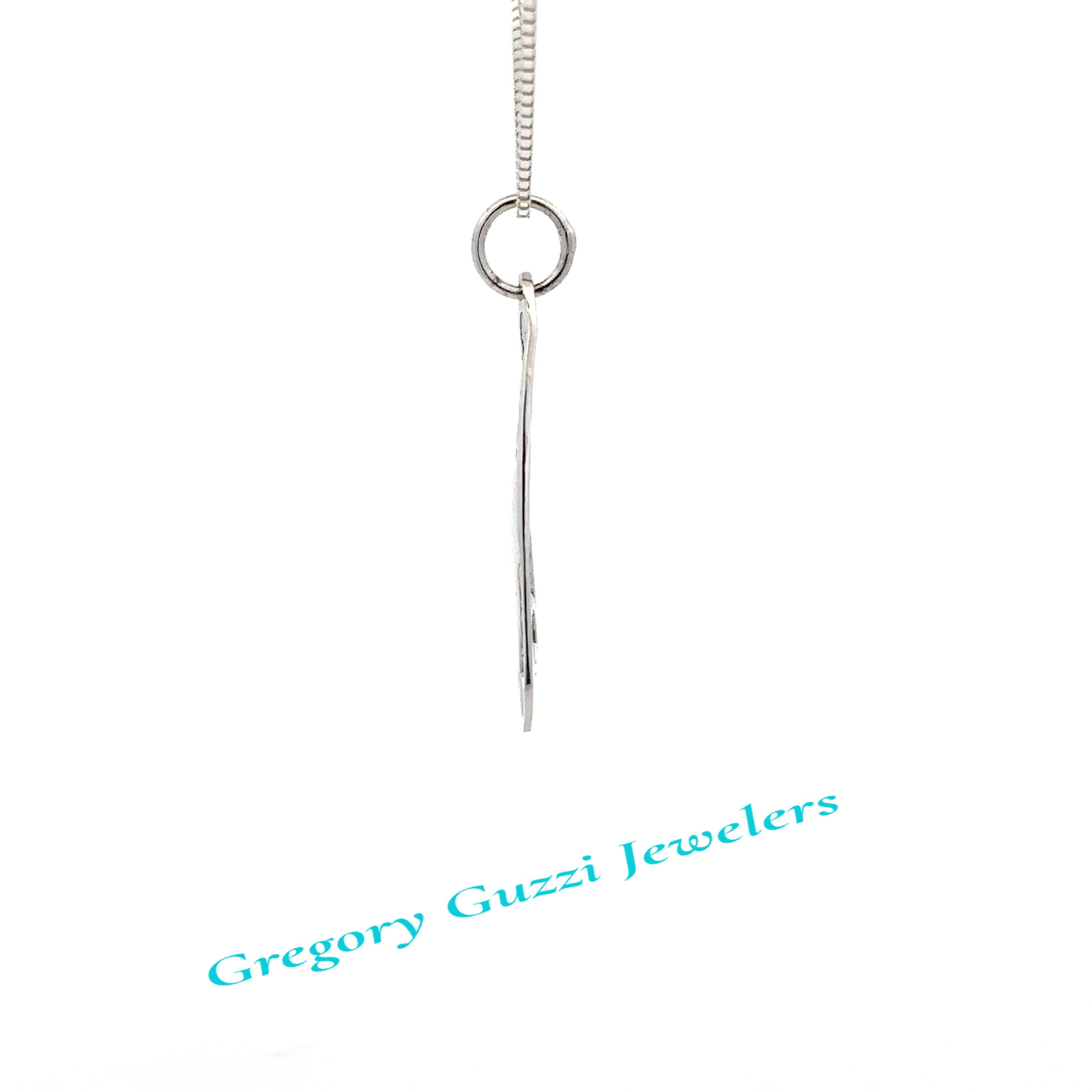 Sterling Silver Blue Heron Pendant (22 x 35 mm)