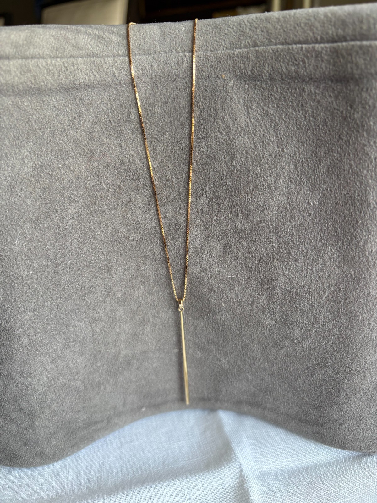 MIDAS 14 KT. Yellow Gold Lariat Necklace