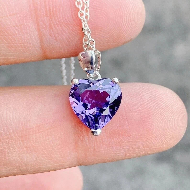 17 Ct Natural Color Change Alexandrite GIE Certified Gemstone Pendant 925 Silver