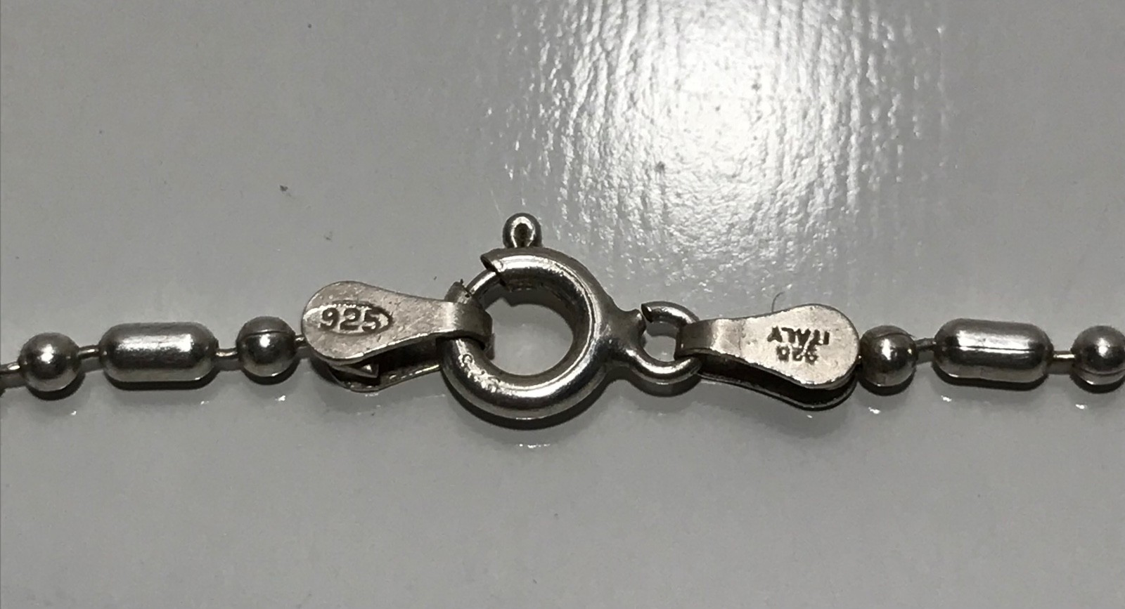 David Yurman Sterling Silver Chevron Cross Pendant & Chain 18”