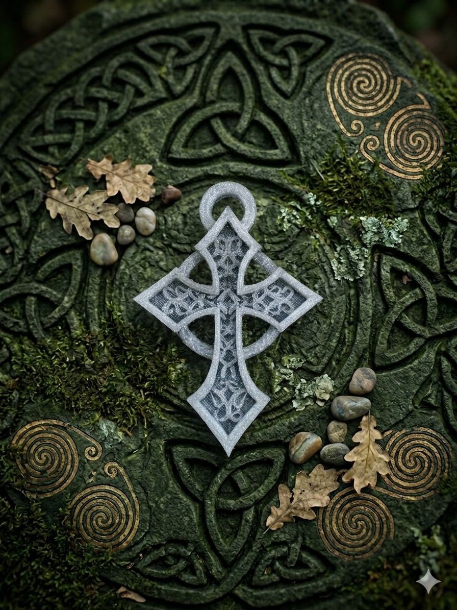 Celtic Cross Plastic