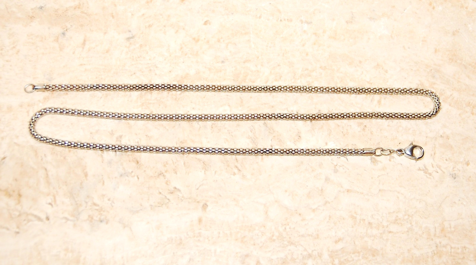Super Rare James Avery 925 Silver 18″ Popcorn Chain Necklace – NICE!