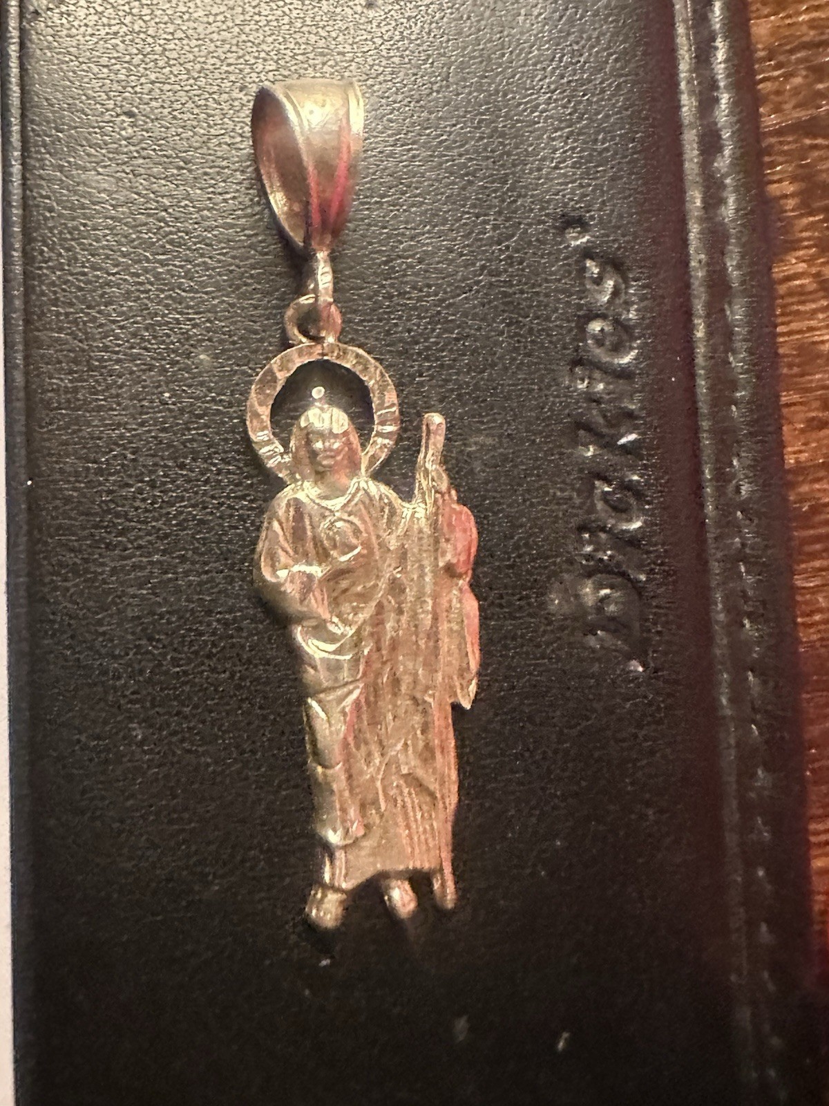 St Jude Thaddues San Judas Tadeo Pendant 925 Sterling Silver, Unisex