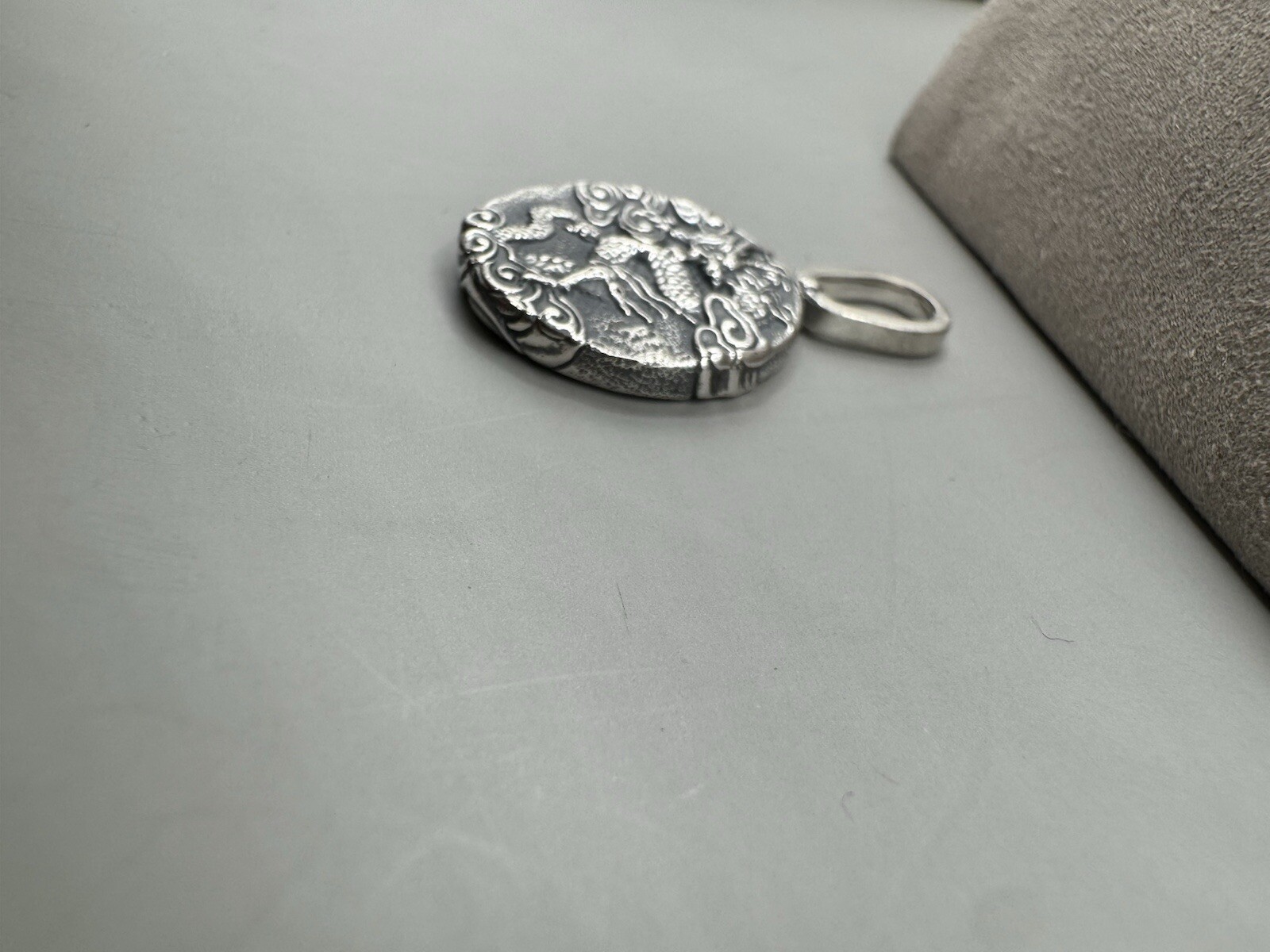 David Yurman Dragon Amulet Pendant in Sterling Silver