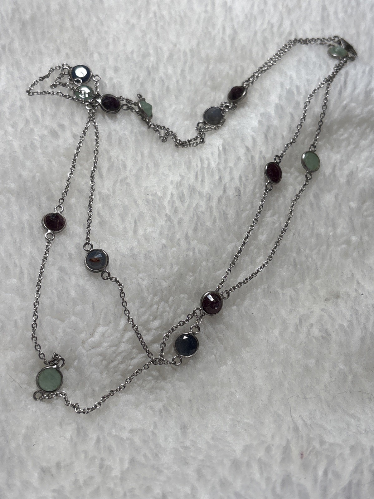 Multiple Gemstone and silver