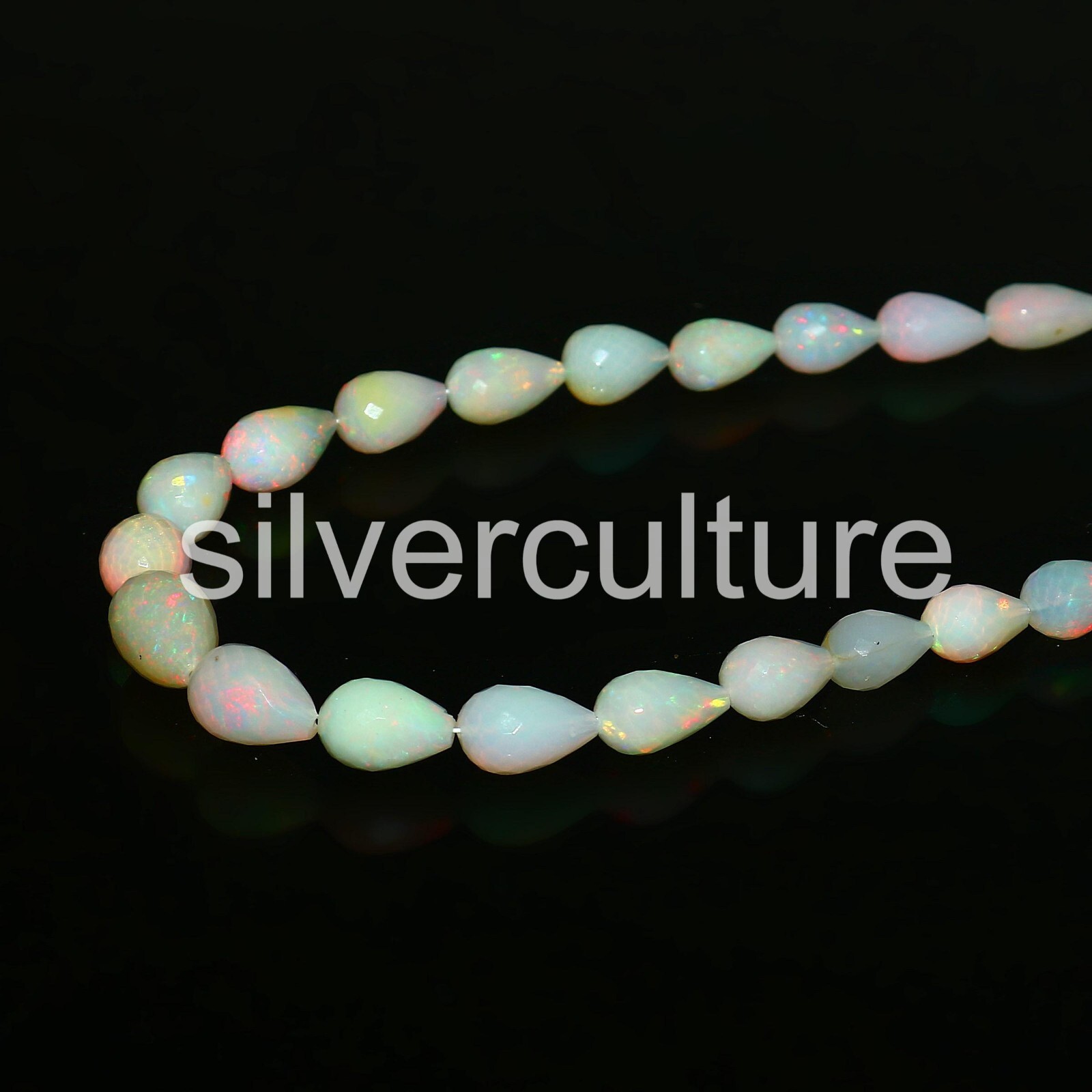 Ethiopian Opal Teardrops, Welo Opal , Fire Opal , Ethiopian Opal Teardrops