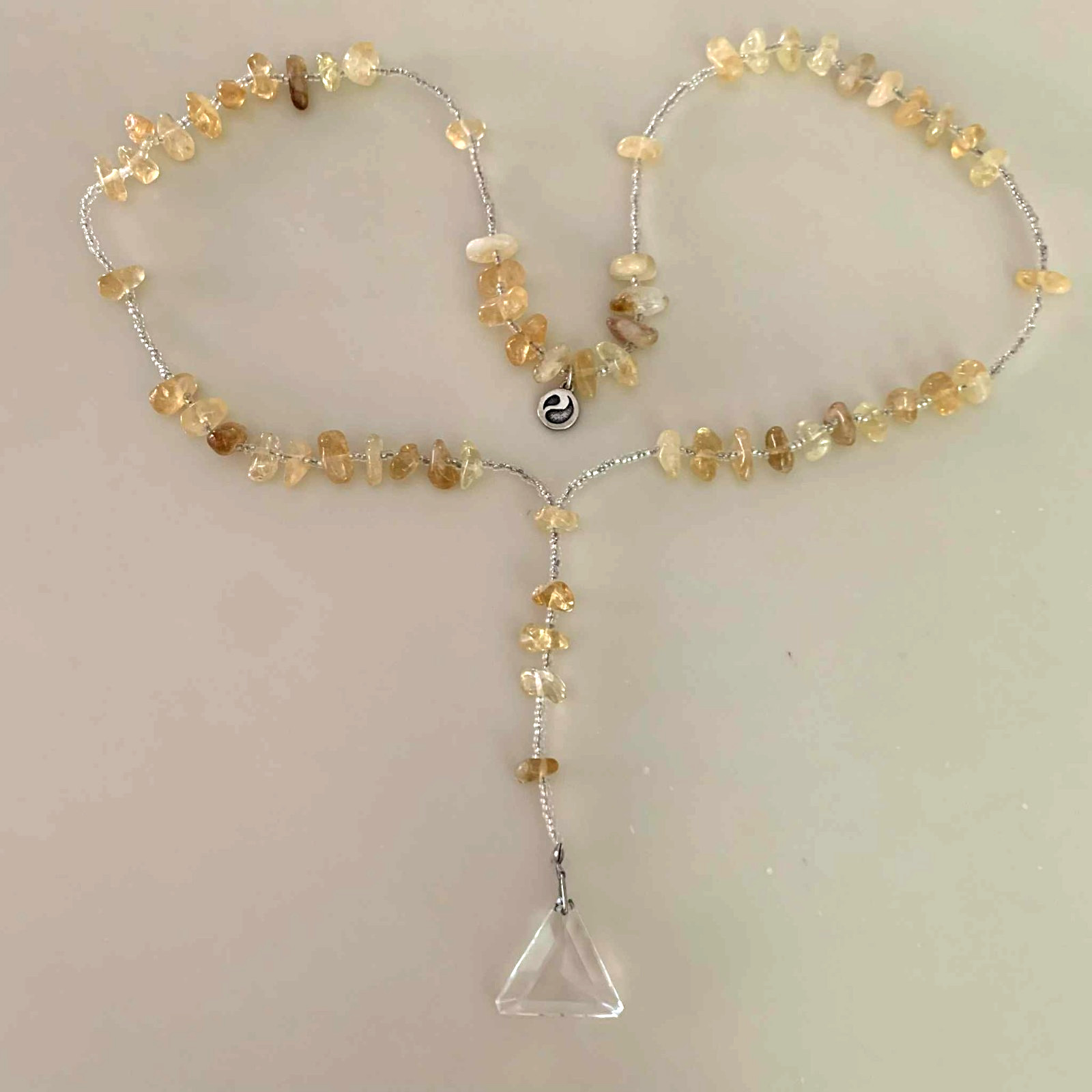 Energy Muse Exquisite “SACRED CITRINE” Necklace 26″ “Light-Happiness-Healing”