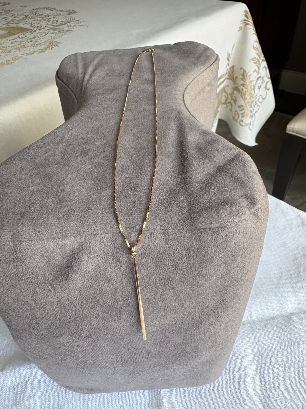 MIDAS 14 KT. Yellow Gold Lariat Necklace