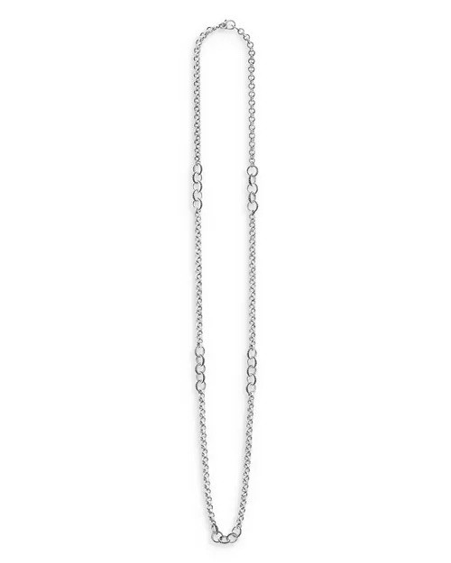 LAGOS Caviar Sterling Silver Link Necklace 925 w/ Box & Papers Nordstrom