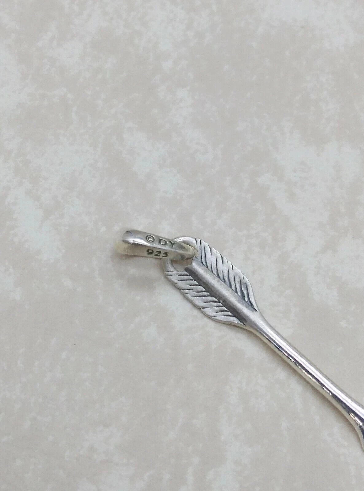 David Yurman Sterling Silver Arrow Pendant