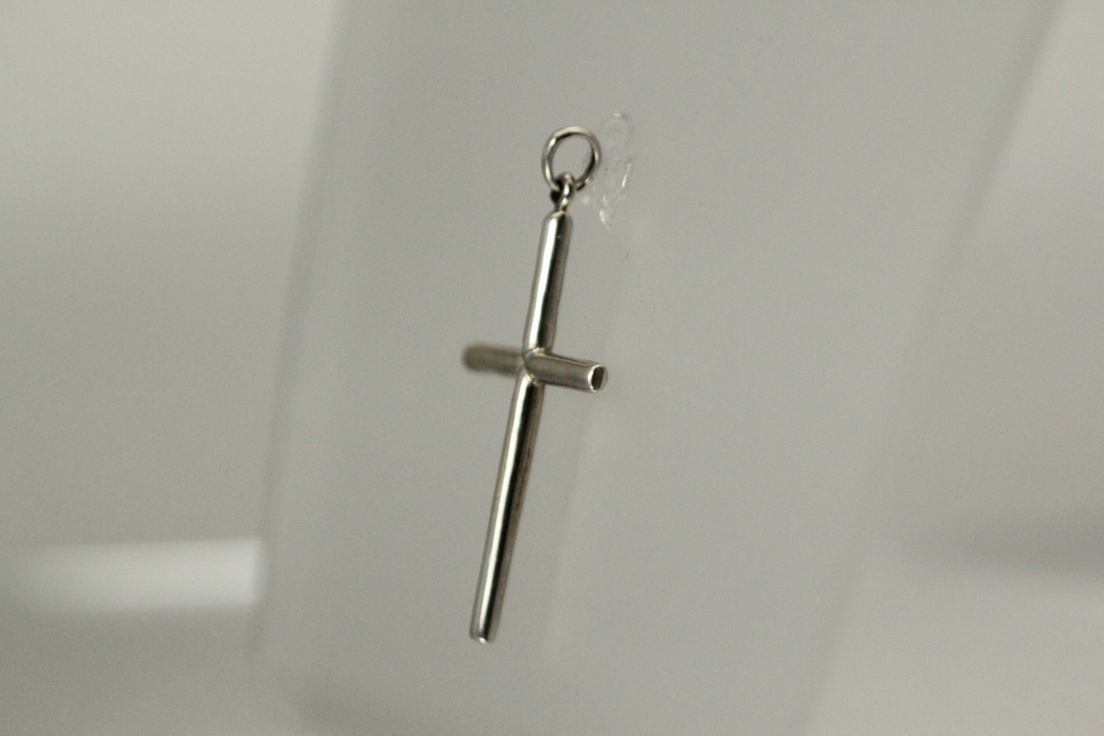 Very Nice 925 Sterling Silver Large Simple Cross Pendant 2.1 Grams (PEN2840)