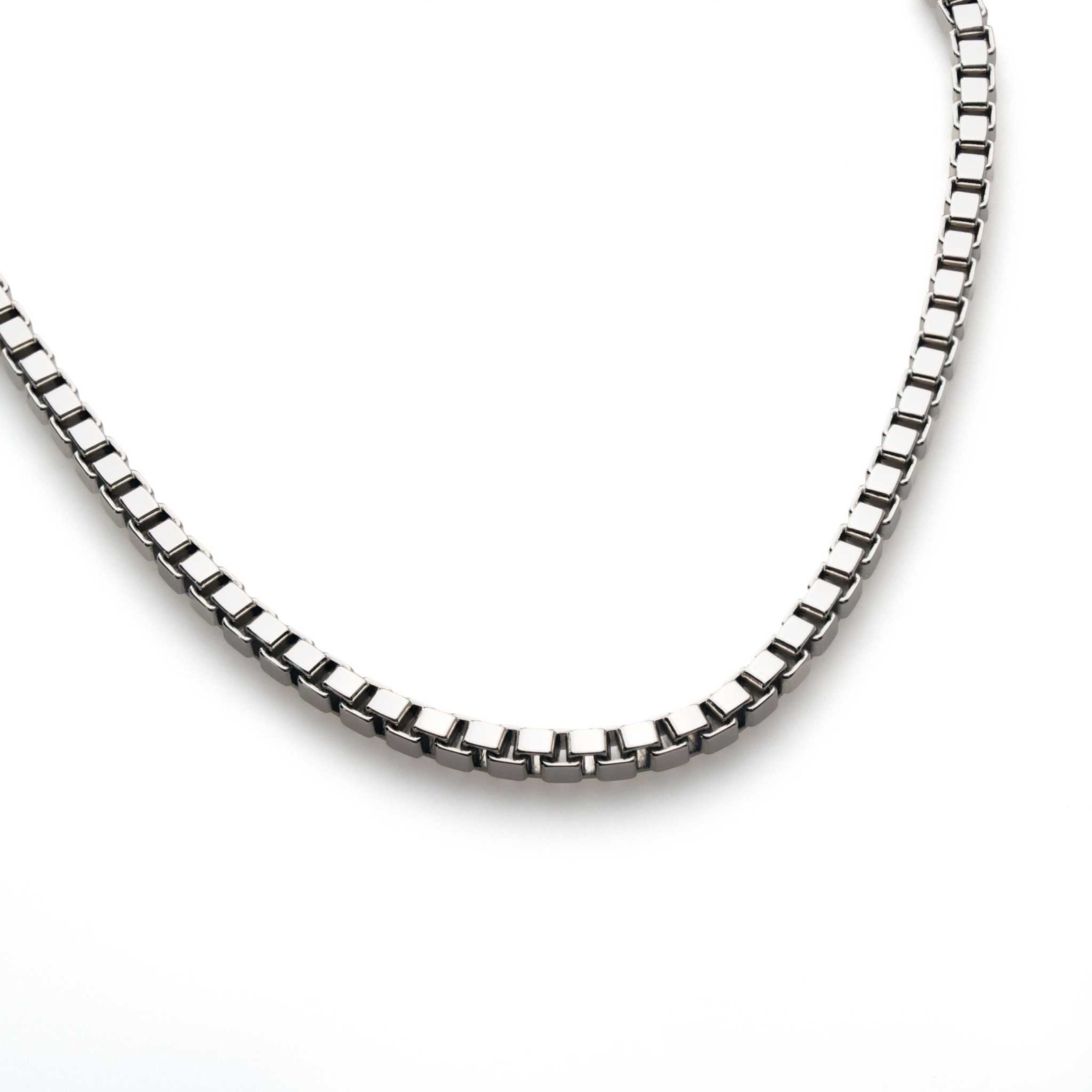 Real Solid 925 Sterling Silver Box Chain 1-3mm Necklace Men Ladies 18-30″ ITALY