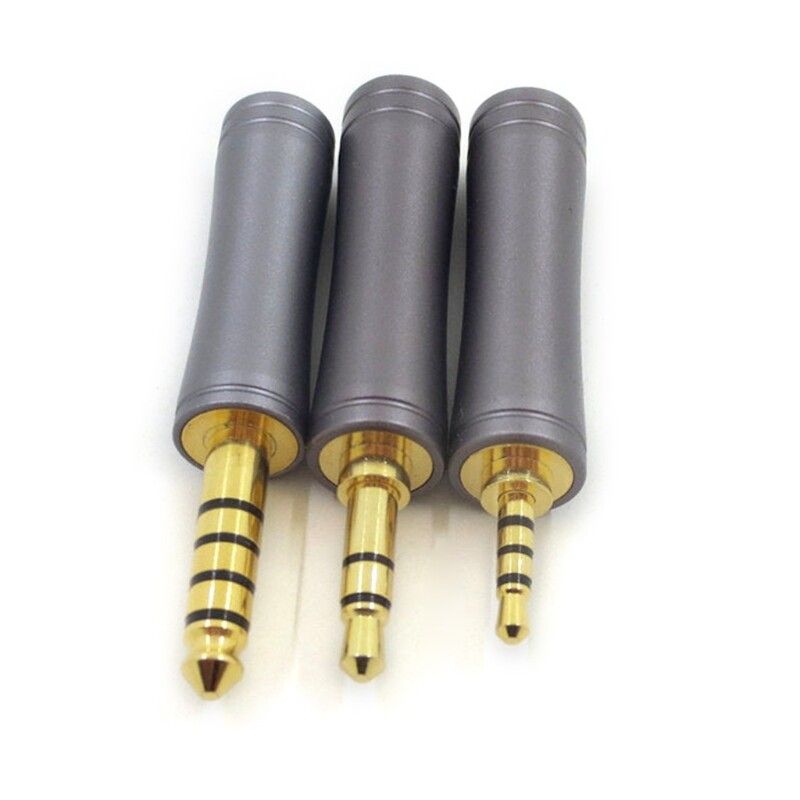 1.97in Length Small Balanced Adapter 2.5/4.4mm Female and 4.4/3.5mm Male
