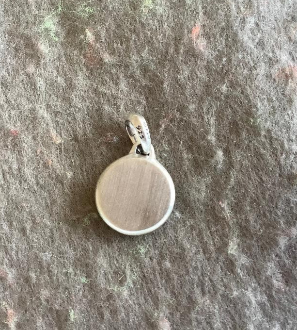 David Yurman Yin & Yang Amulet Enhancer Black Sterling Silver 925