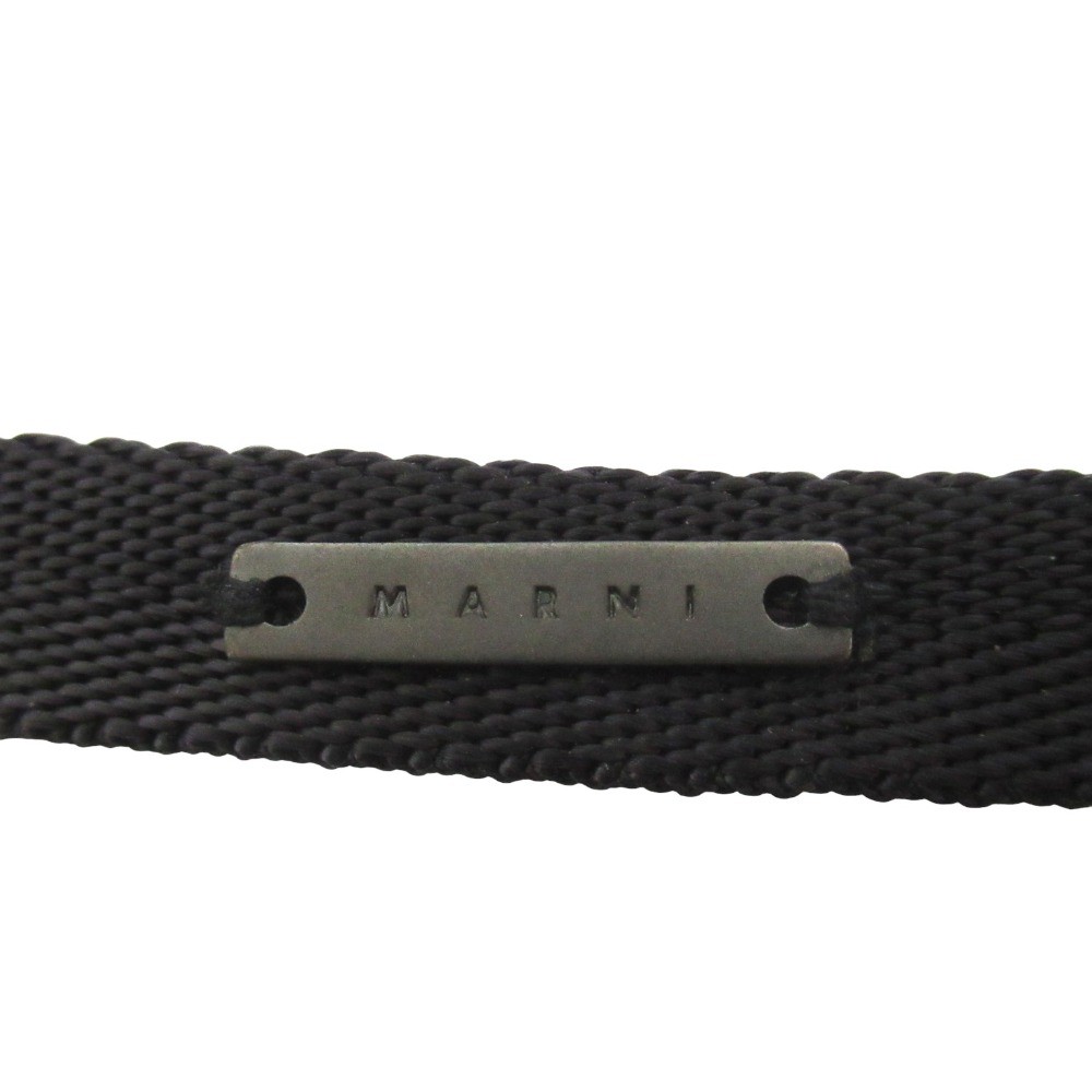 MARNI Plastic Wood Necklace, Beige Women USED