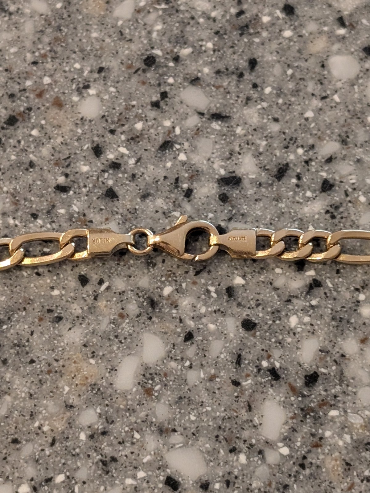 14k Gold Made In Italy Milor 20″ Linked Necklace 9.23 Grams – Scrap Or Wear