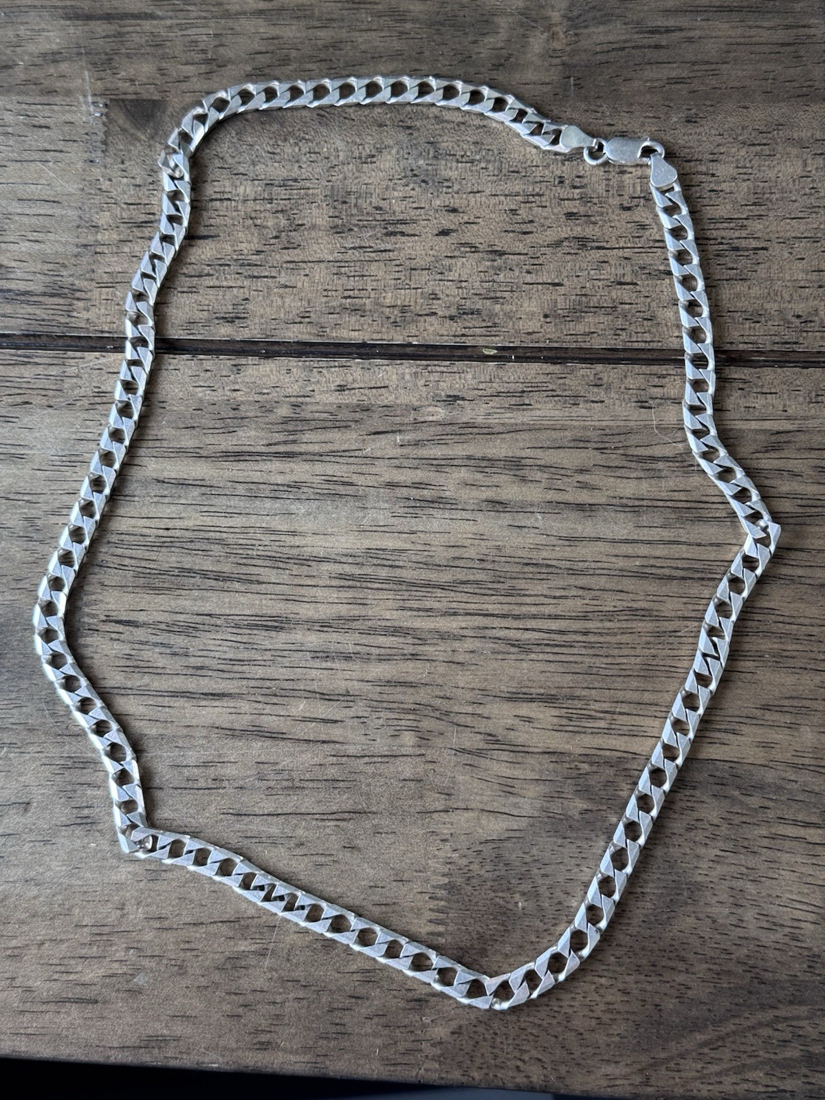 Made in Italy Stamped 22” 925 Silver Chain Necklace 37 Grams