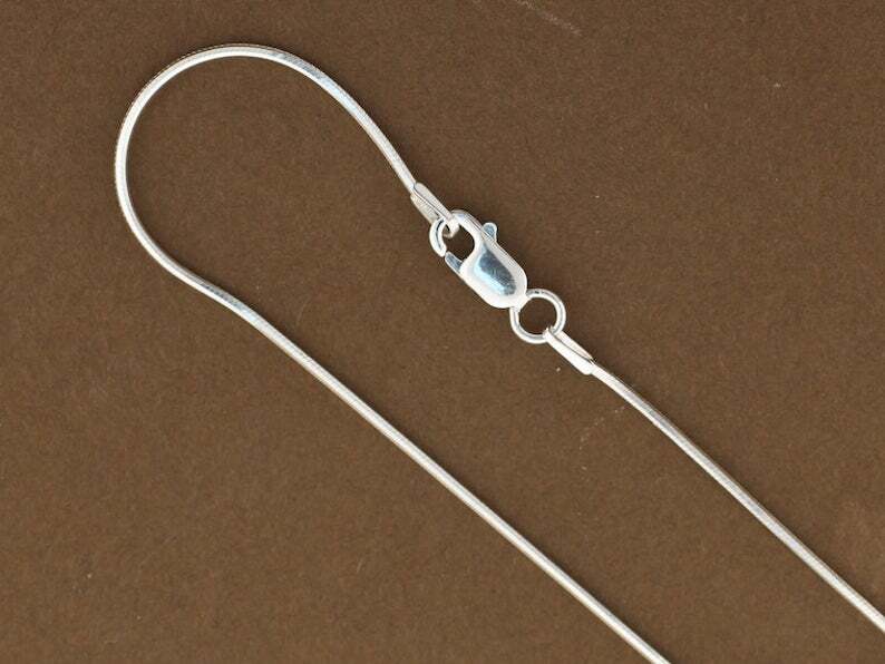 Sterling Silver Diamond Cut Snake Chain, 1.5mm All Lengths,16″,18″,20″22″,24″,30