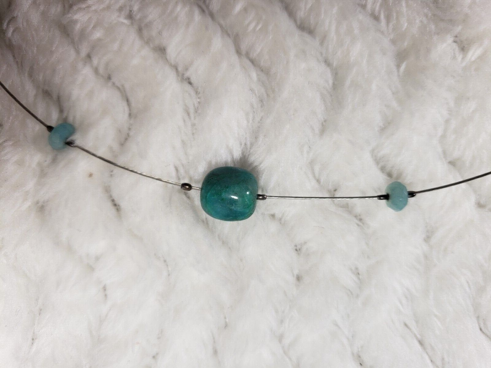 Silpada Women’s 16 1/2″ 925 Chain Greenish Teal Accents