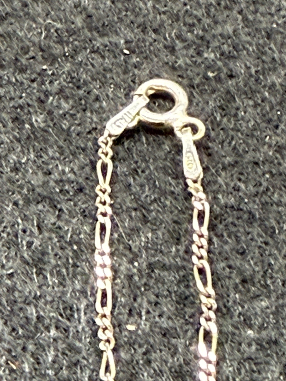 925 Sterling Silver Chain Necklace 2 Grams. 18” Long
