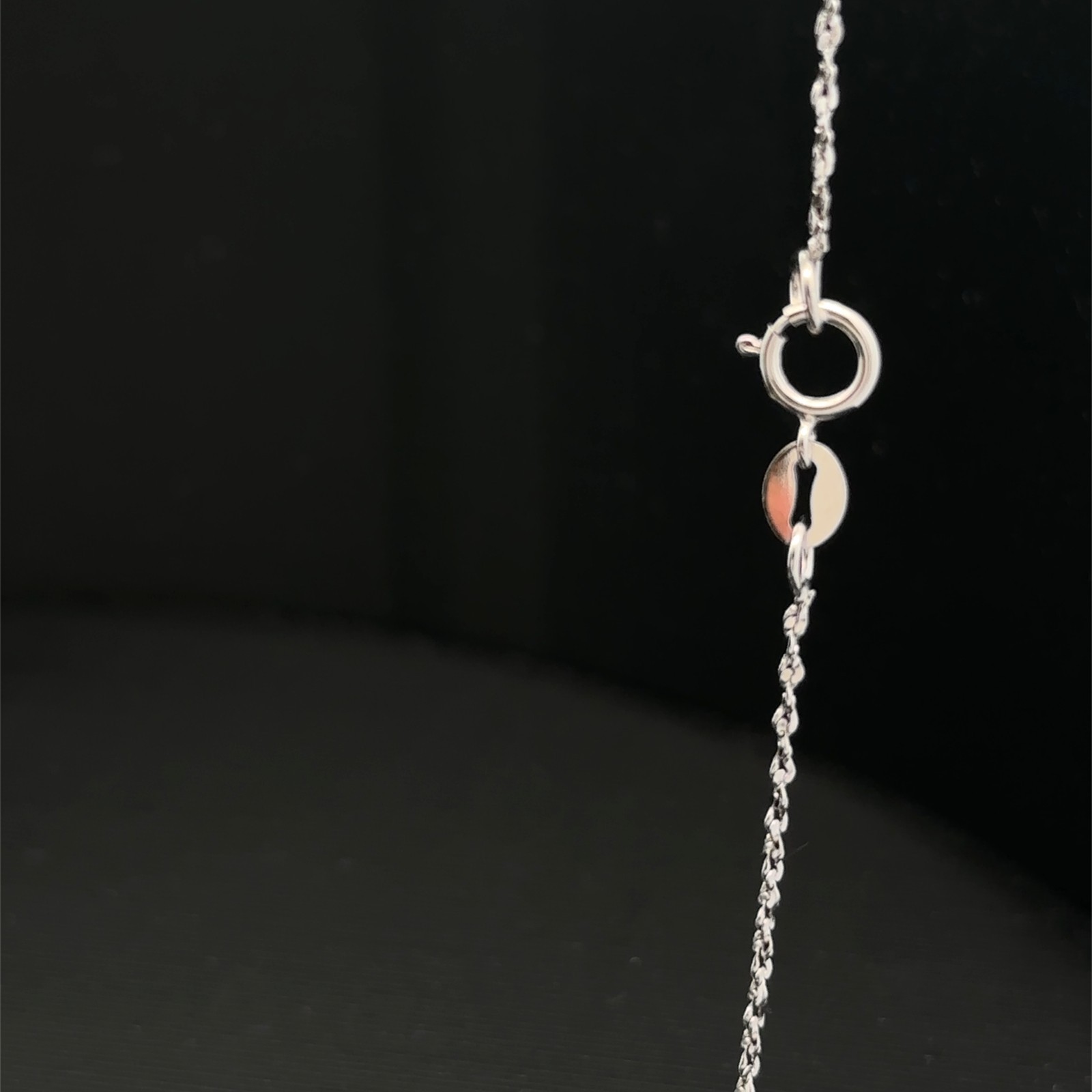 Sterling Silver White Freshwater Pearl Thin Chain Necklace (7.5mm Pearls) 36 In.