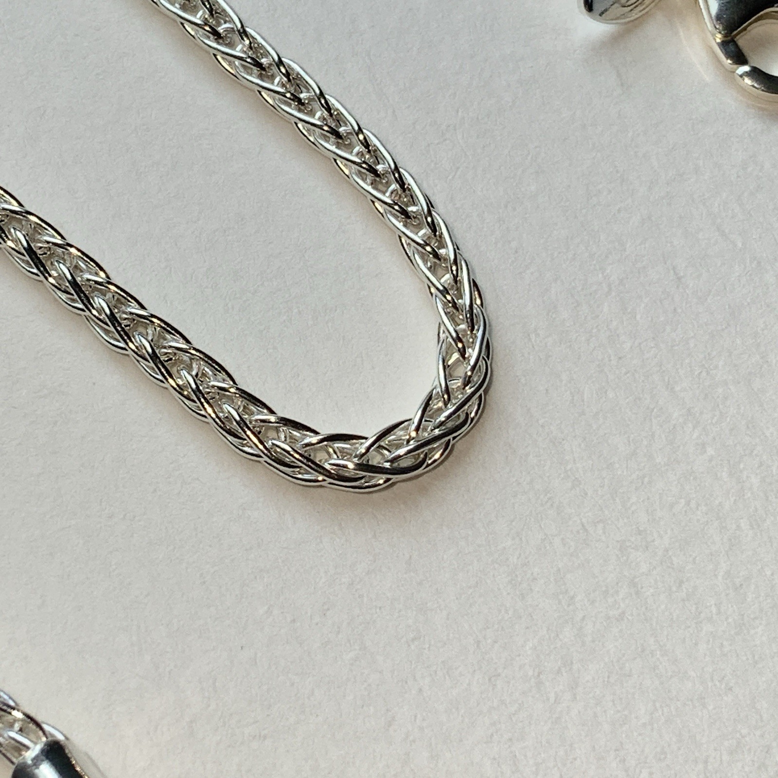 Milor 950 Silver Foxtail Necklace 24” – Made In Italy