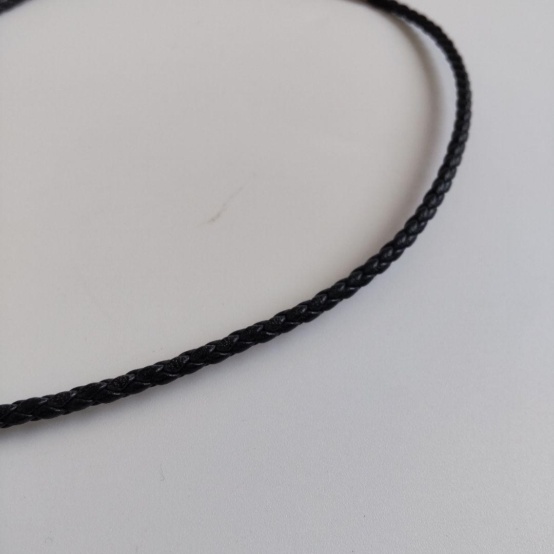 Georg Jensen Sterling Silver 925 Clover Choker Necklace Black from Japan