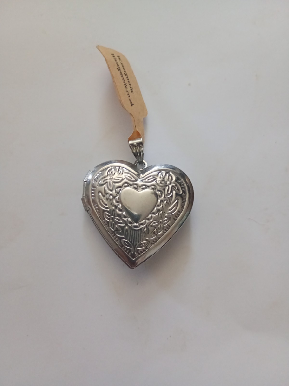 Stainless Steel Heart Locket Pendant