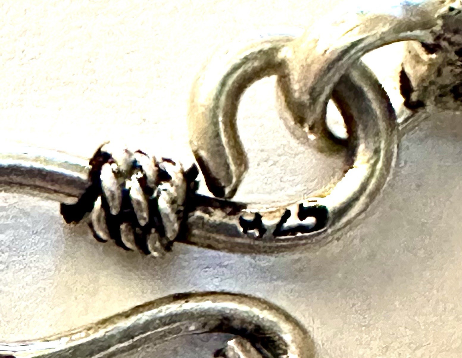 Sterling Silver Rope Chain Necklace 16” | Egypt 925 | S-Hook Clasp | 19g
