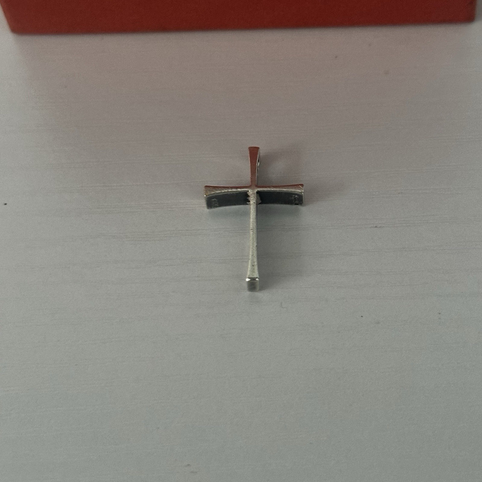 Retired Rare James Avery Thick Cross Pendant with Inner Bail