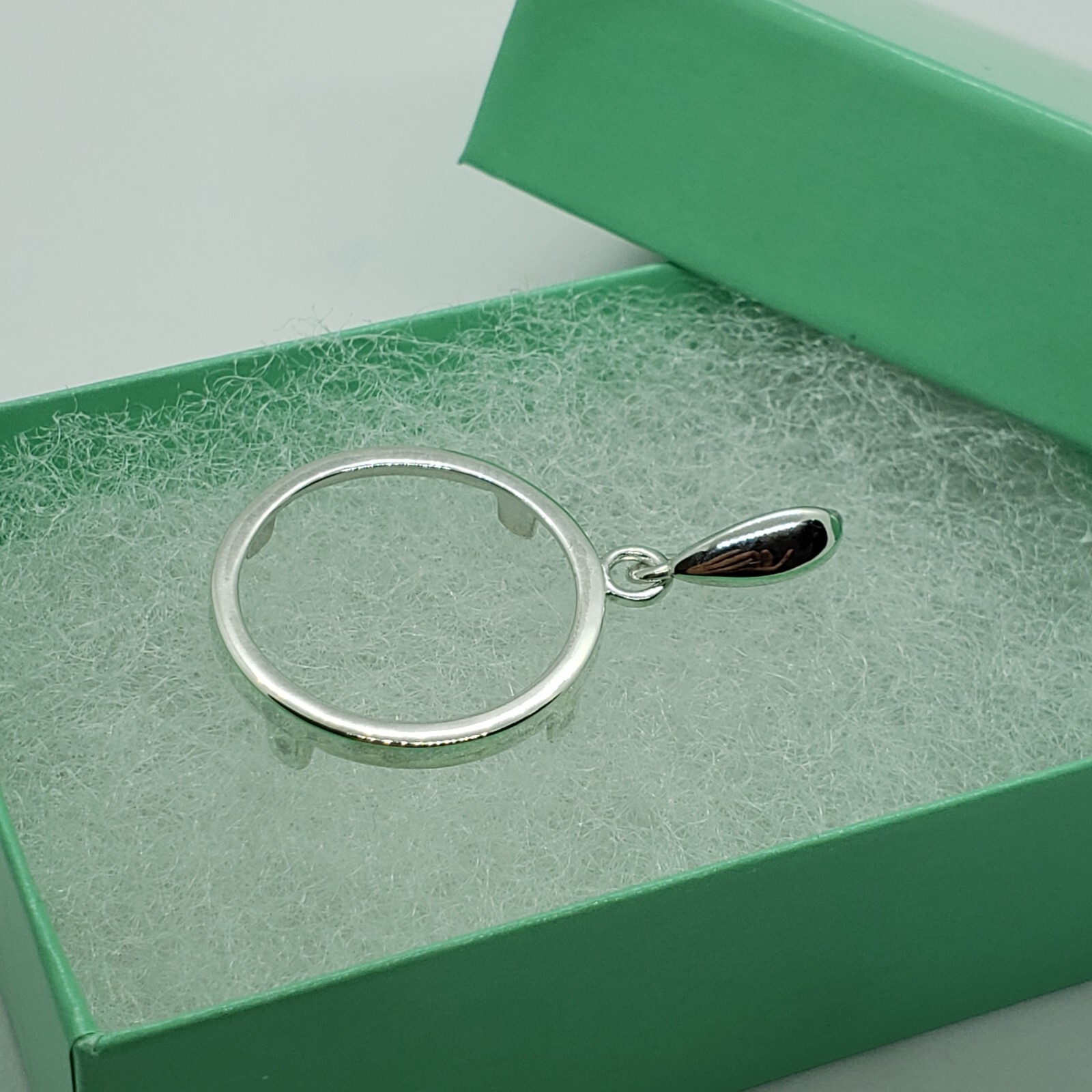 925 Sterling Silver Penny Bezel 19 mm Coins Prong Back Round Edge 1 Cent No Coin