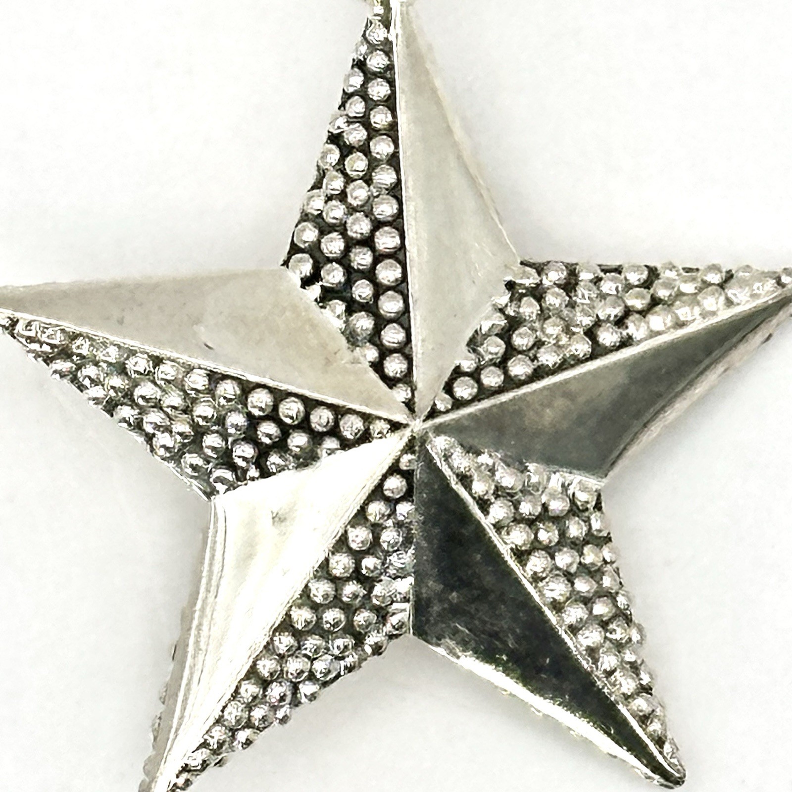 Lagos Caviar Signature Silver Lone Star Pendant
