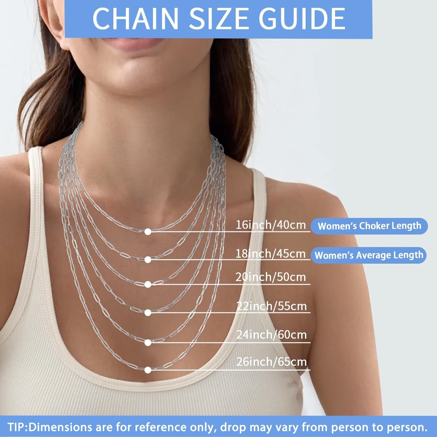 14K Gold Plated Sterling Silver Paperclip Chain Necklace Jewlpire