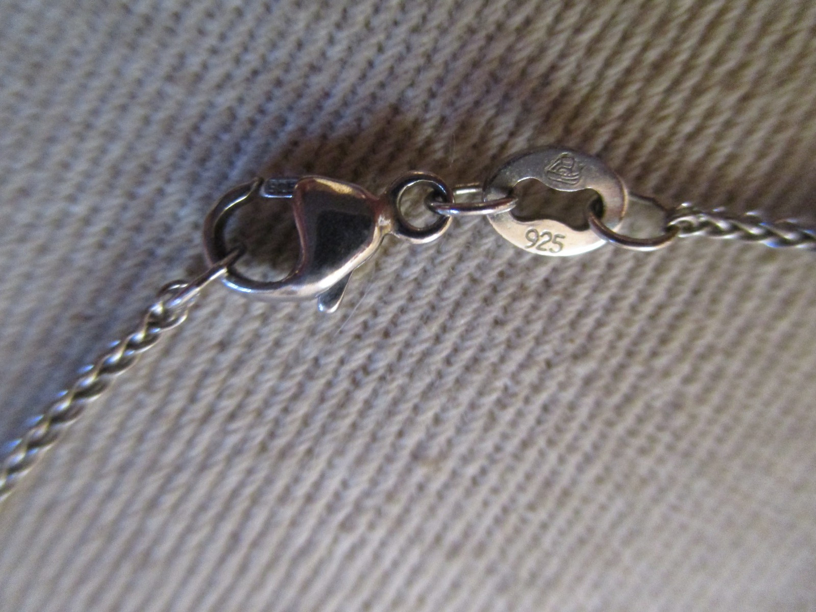 Tiffany&Co Elsa Peretti Chain Necklace in Sterling Silver+ James Avery Sterling