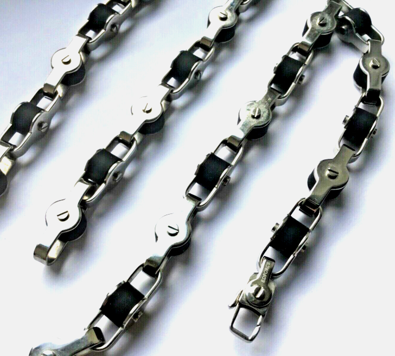 EDFORCE 22” 💠 LUXURIOUS Stainless Steel 56.2 grams CHUNKY BIKER CHAIN NECKLACE