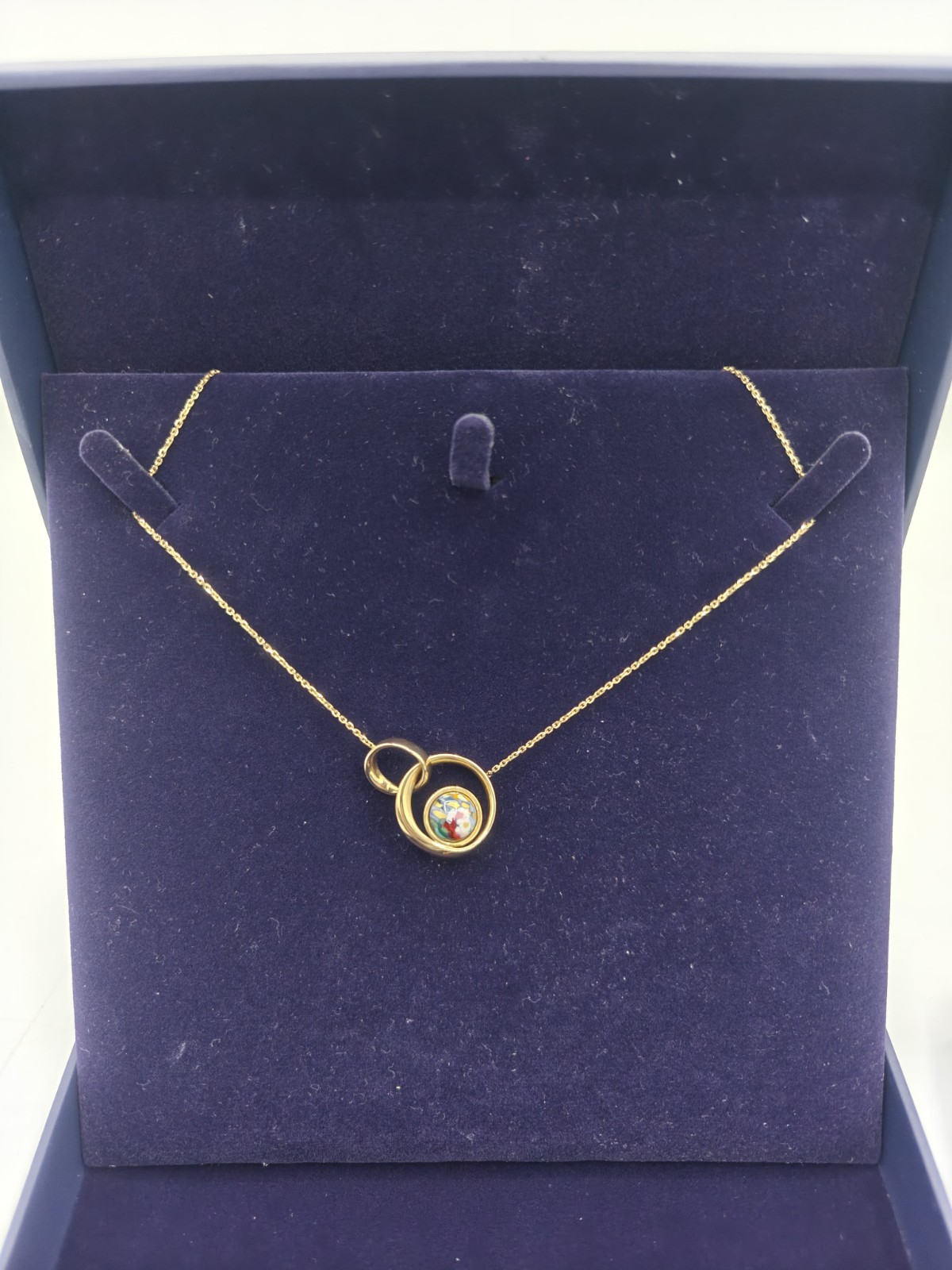 FREYWILLE Necklace Little Aurora Hommage à Claude Monet Orangerie 18K GOLD