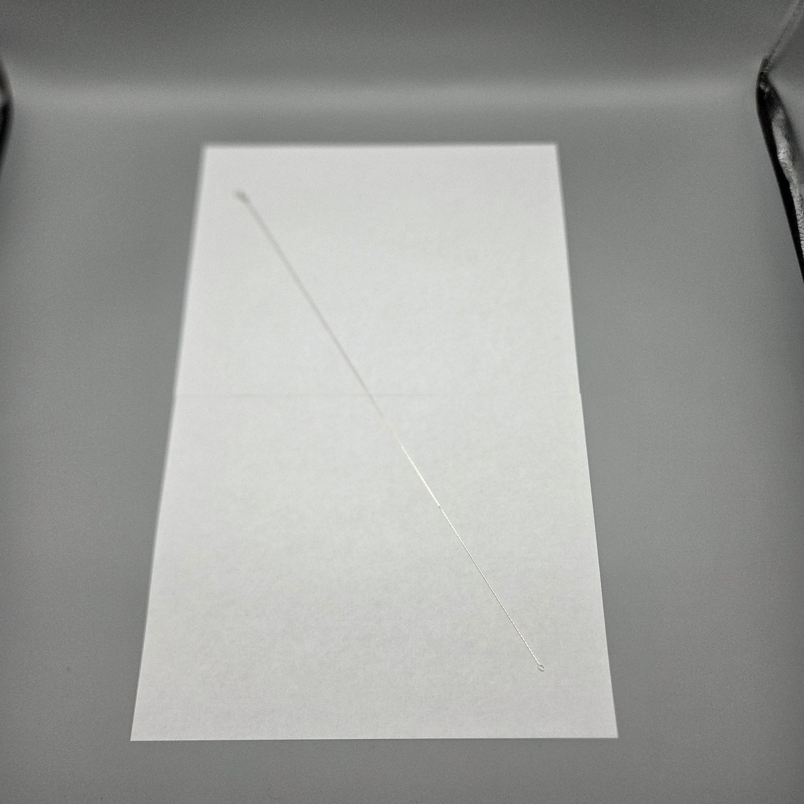 925 Sterling Silver Chain 1mm Box Link Necklace 16″ Thin Delicate CHILD SIZE